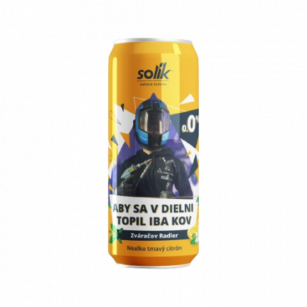 Radler Nealko tmavý citrón 0,0% 0,5 ml