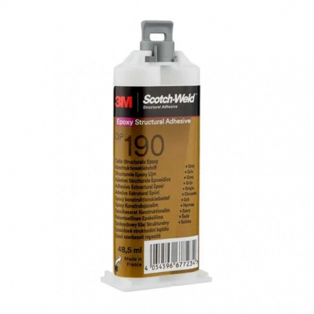 Lepidlo epoxidové dvojzložkové 3M Scotch-Weld DP190 sivé 48,5 ml