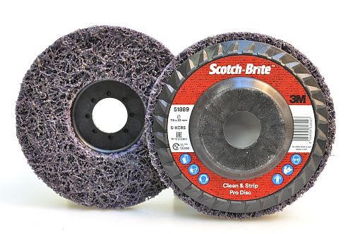 Kotúč 115 x 22 mm 3M Scotch-Brite Clean and Strip XT PRO XO-RD, S XCRS fialový, 51889