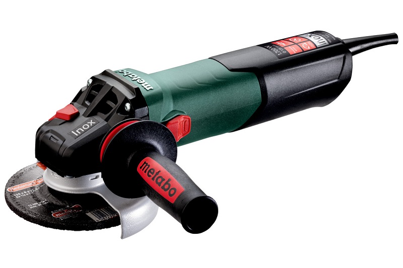 Uhlová brúska WEV 17-125 QUICK INOX s reguláciou otáčok METABO