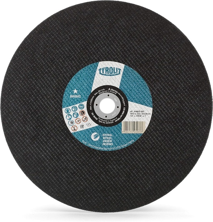 Rezný kotúč 350 x 2,8 x 25,4 mm A46BF BASIC TYROLIT