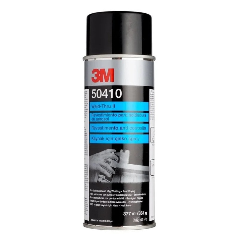 Zinkový sprej 3M Weld Thru II, základný náter pri zváraní, 50410, 377 ml