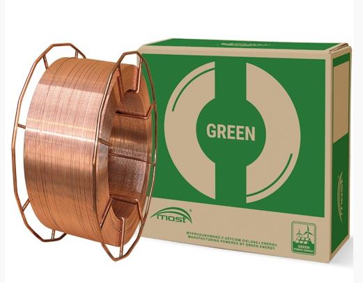 Zvárací drôt GREEN SG2 0,8 mm MOST 15 kg
