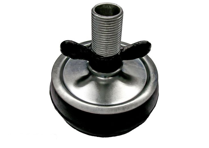 Hliníková upchávacia zátka do potrubí 115 mm s 13 mm prípojkou PSP3115 HFT